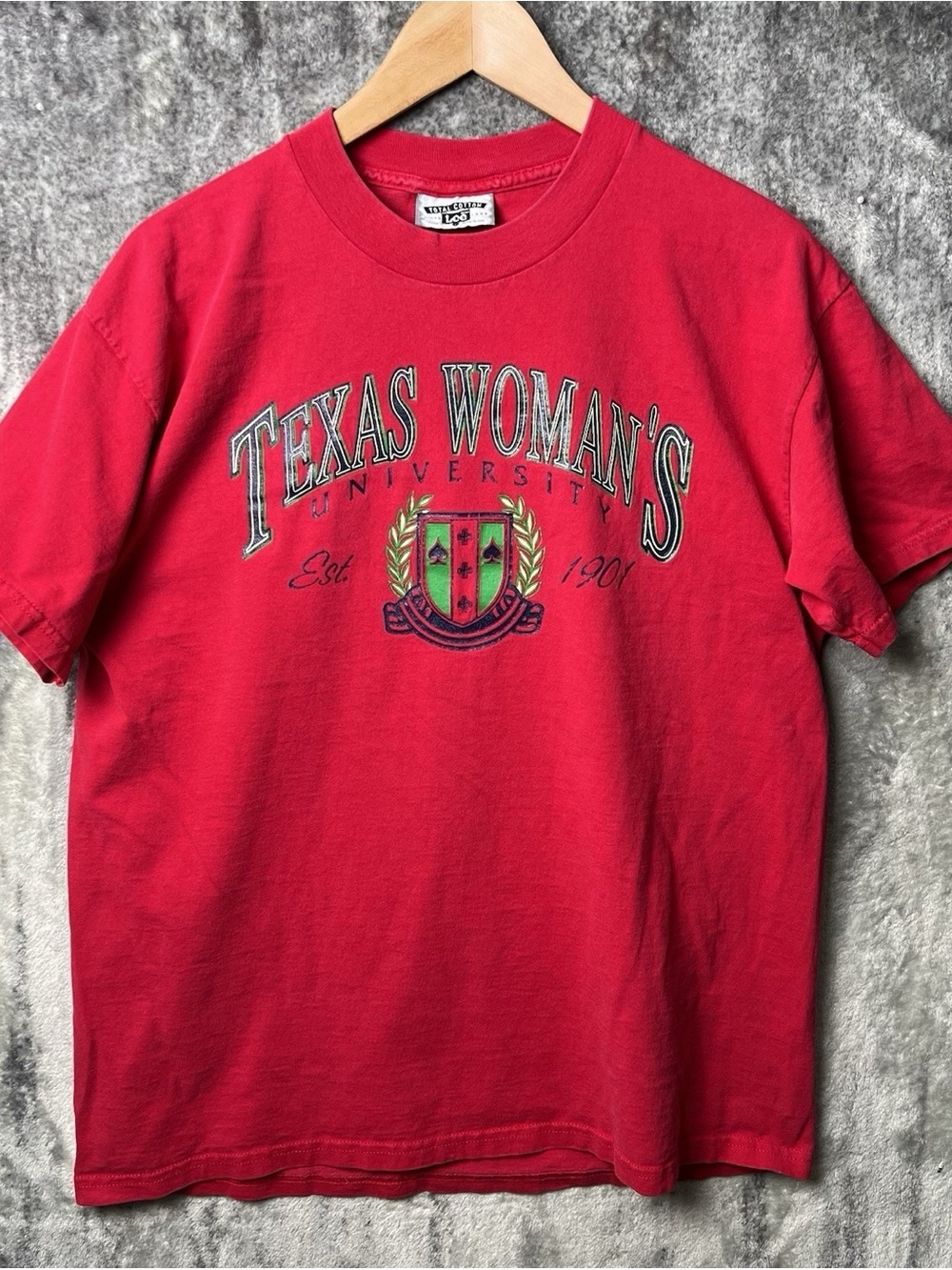 Vintage Texas Woman's University Red Graphic Tee
